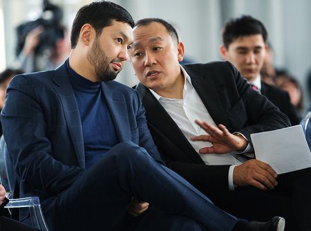 Кенес Ракишев и Вячеслав Ким. Фото: Forbes Kazakhstan